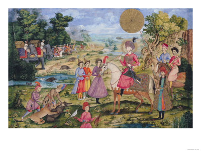 Royal Hunt, from Isfahan, Iran