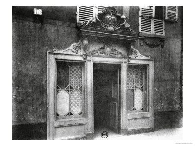 Buy Entrance of a Brothel in Paris, 106 Rue De Suffren, circa 1900 at AllPosters.com