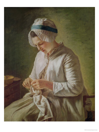 The Seamstress Or, Young Woman Working