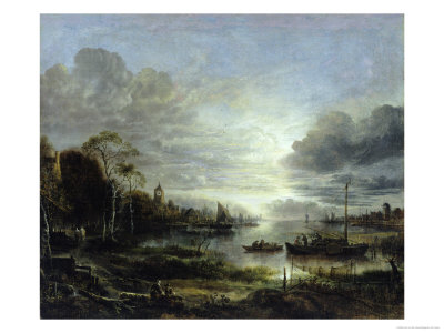 Landscape in Moonlight