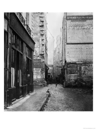 Rue Tirechape, from Rue De Rivoli, Paris, 1858-78