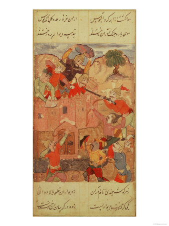 Timur Besieging Herat