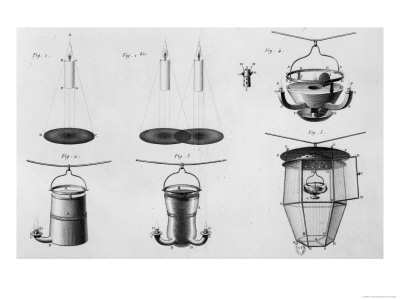 Lighting of a Big City, Illustration from "Memoire Sur Le Meilleur Systeme D