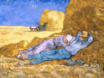 Midday Rest (after Millet), c.1890