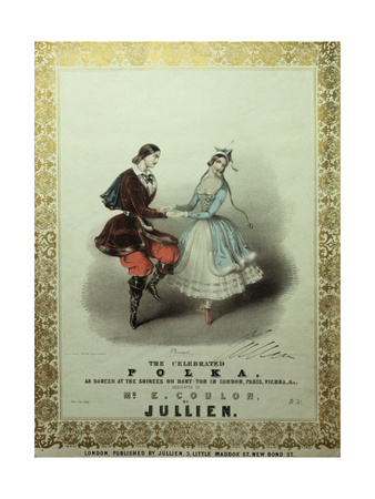 The Celebrated Polka, Song Sheet, 1840