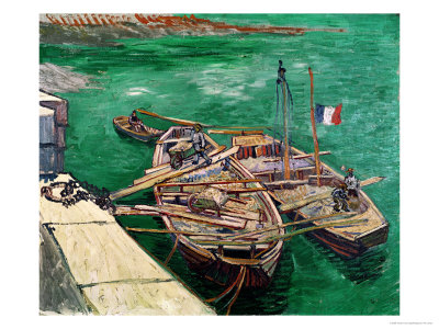 Landing Stage with Boats, c.1888