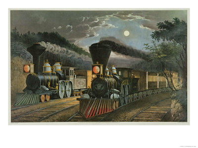 The Lightning Express Trains, 1863
