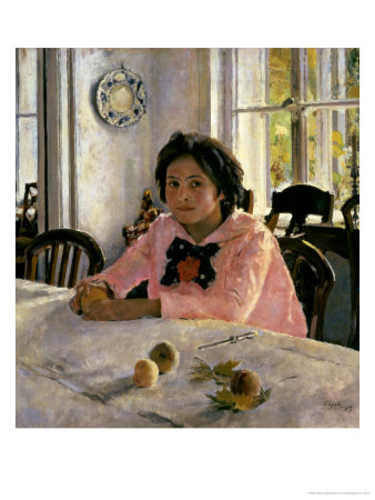 Girl with Peaches, 1887
