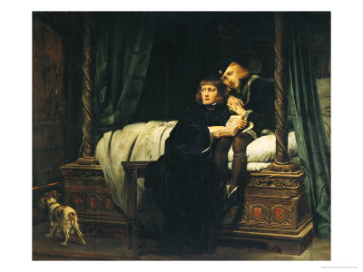 Edward V (1470-83) and Richard, Duke of York in the Tower (Les Enfants D'Edouard) 1830