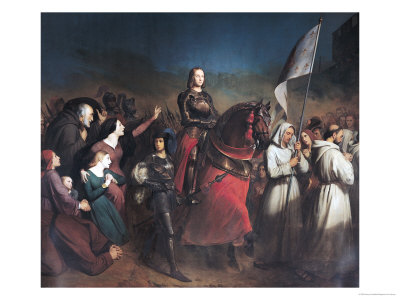 The Entry of Joan of Arc (1412-31) into Orleans, 8th May 1429, 1843