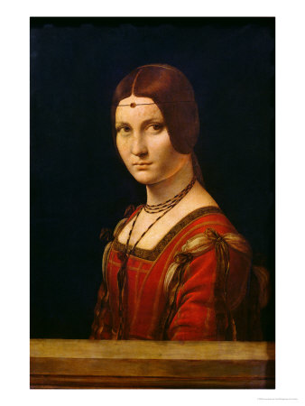 Portrait of a Lady from the Court of Milan, circa 1490-95