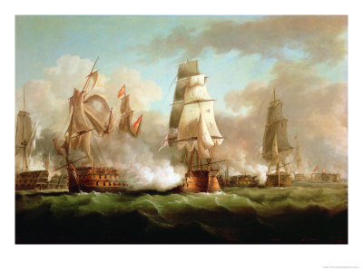 "Neptune" Engaged, Trafalgar, 1805