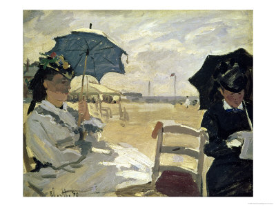 The Beach at Trouville, 1870