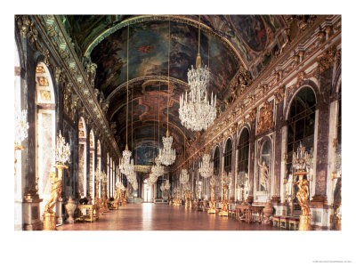 The Galerie Des Glaces (Hall of Mirrors) 1678-84