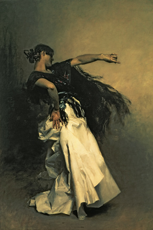The Spanish Dancer, Study for "El Jaleo," 1882