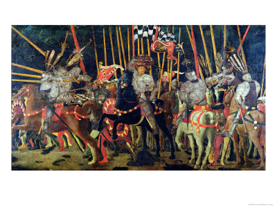 The Battle of San Romano in 1432, circa 1456