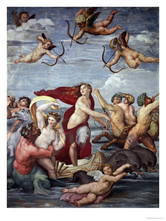 The Triumph of Galatea, 1512-14