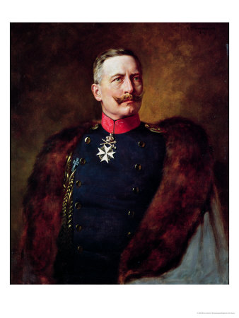 Portrait of Kaiser Wilhelm II (1859-1941)