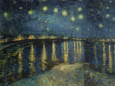 Buy Starry Night over the Rhone, c.1888 at AllPosters.com
