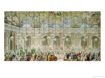The Masked Ball at the Galerie Des Glaces, 17th February 1745
