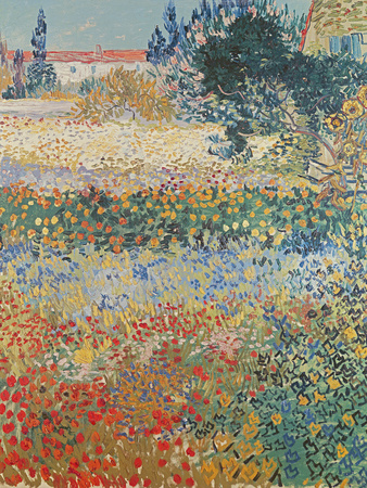Garden in Bloom, Arles, c.1888