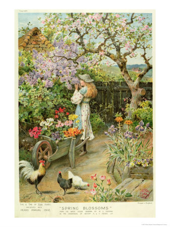 Spring Blossoms, from the Pears Annual, 1902