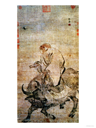 Lao-Tzu (circa 604-531 BC) Riding His Ox, Chinese, Ming Dynasty (1368-1644)