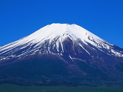 Snow Capped Mount Fuji