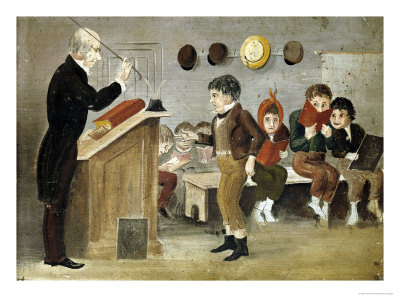 The School of Hard Knocks, American School, Mid-19th Century