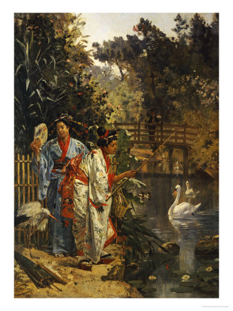 In a Japanese Garden