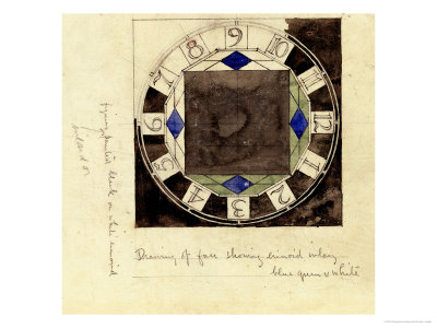 Design for Clock Face, 1917