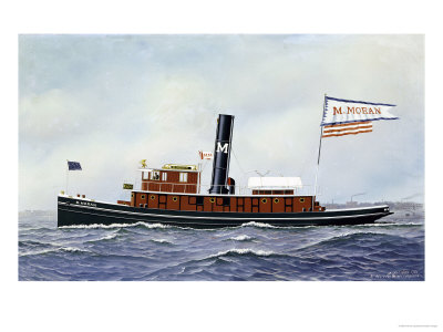 M. Moran Tug Boat, 1901
