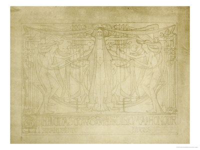 Diploma of Honour Designed for the Glasgow School of Art Club, 1894-5