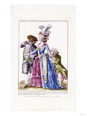 Galerie Des Modes et Costumes Francais, 1781