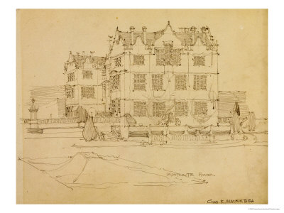 Somerset, Montacute House, 1895