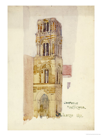 Palermo, Campanile Martorana, 1891