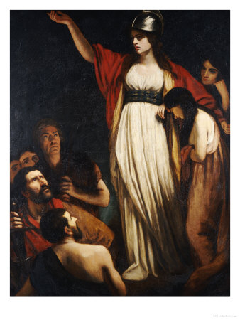 Boadicea Haranguing the Britons