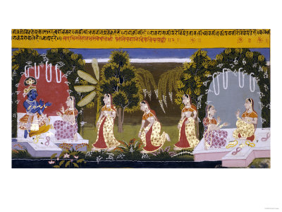 Illustration to the Gita Gorinda, Mewar 1720-1730