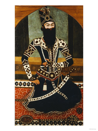Portrait of Fath Ali Shah Qajar