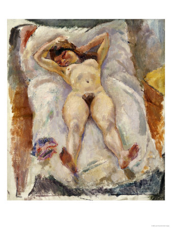 Lounging Nude