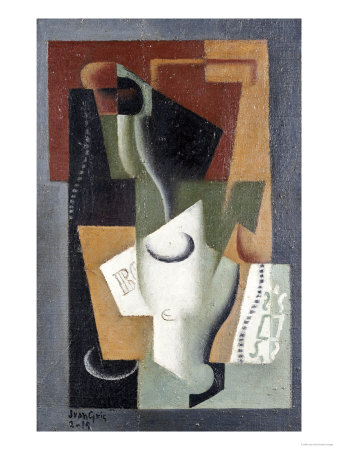 Glass and Bottle, 1919