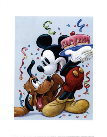 Mickey and Pluto: a Celebration with Friends