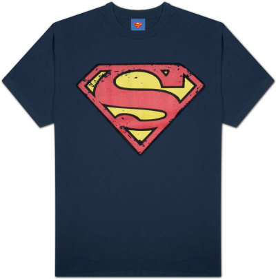 Superman - Distressed Shield