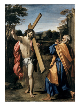 Christ Appearing to Saint Peter