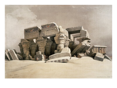 Ruins of the Temple of Kom-Ombo, Upper Egypt