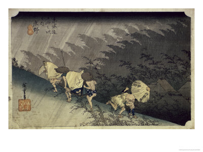 Sudden Rainstorm at Shono