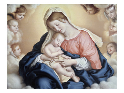 Madonna and Child in Glory