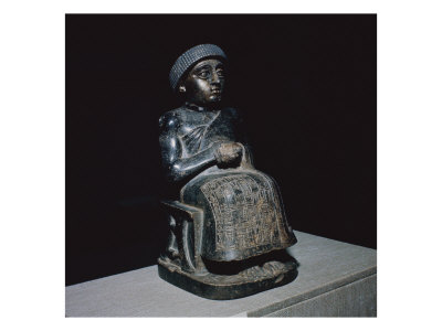 Statue of Gudea, Lagash, Mesopotamia