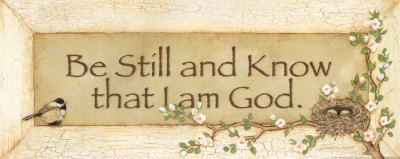 Be Still