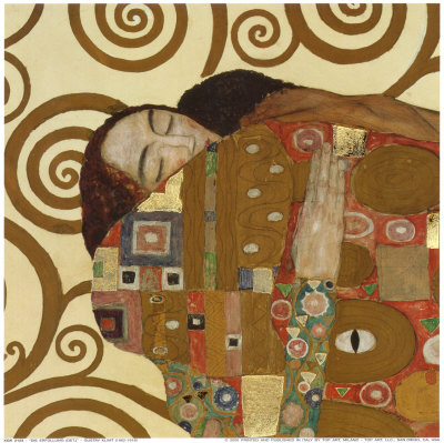 Fulfillment, Stoclet Frieze, c.1909 (detail)